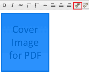 Adding cover image to PDF documents in WP 10